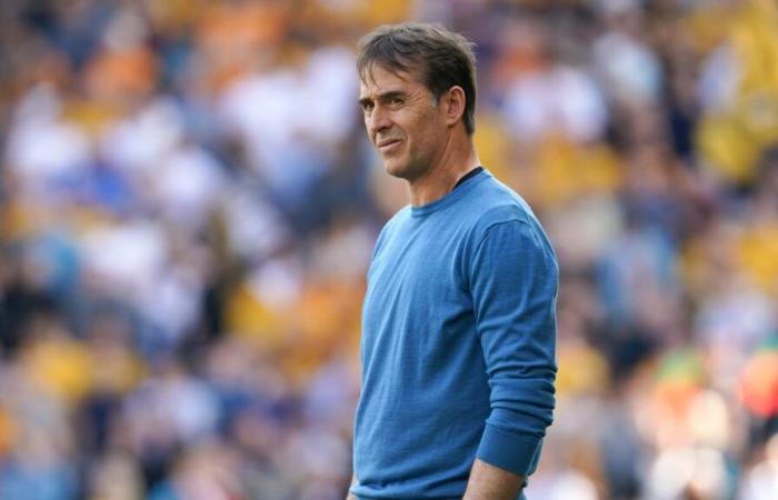 bereaved after the death of his father, Lopetegui returned to Spain