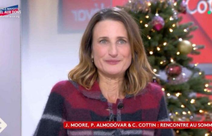 Camille Cottin speaks emotionally about the death of her father in C à vous: “I accompanied him until the end” (VIDEO)