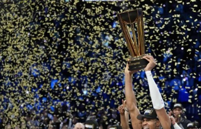 Winners of the Thunder in Las Vegas, the Milwaukee Bucks win the 2nd edition of the NBA Cup