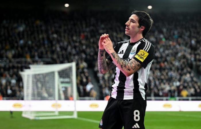 The story behind Sandro Tonali’s celebration in Newcastle’s cup win