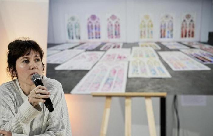 Notre-Dame de Paris: the new stained glass windows of the cathedral will be made by Claire Tabouret