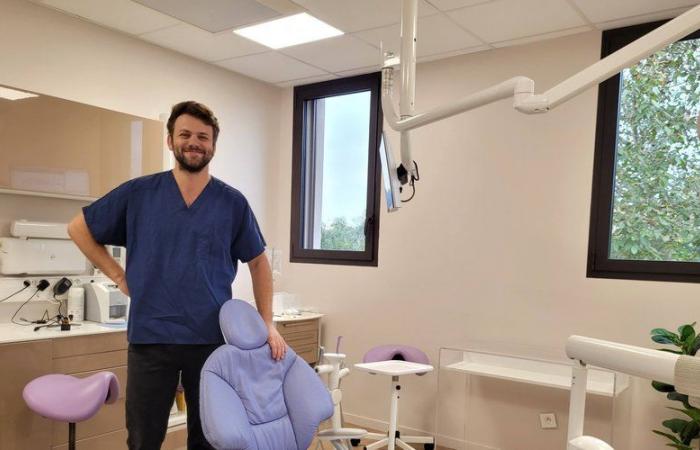 Saint-Clar. A new dentist joins the practice