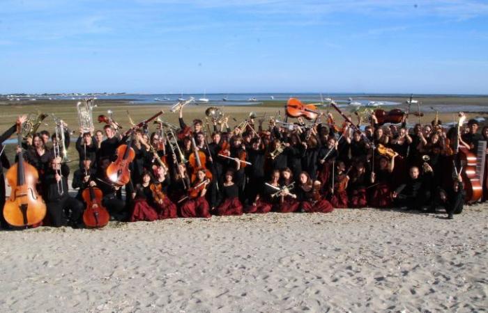 The David d’Angers school campus is home to a unique symphony orchestra