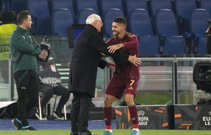 Roma-Sampdoria, Pellegrini towards the bench: the latest