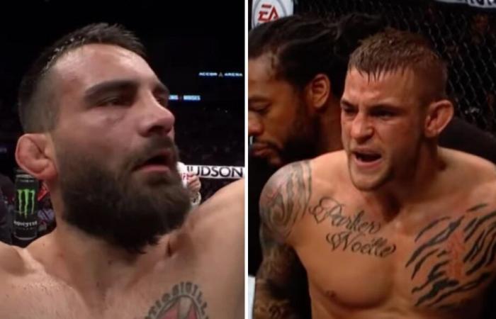 9 months after the KO, Dustin Poirier tells Benoît Saint-Denis: “He never…