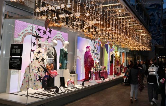 Our most beautiful Christmas windows: at the Galeries Lafayette, it was one of the designers of the costumes for the Paris Olympics who designed them