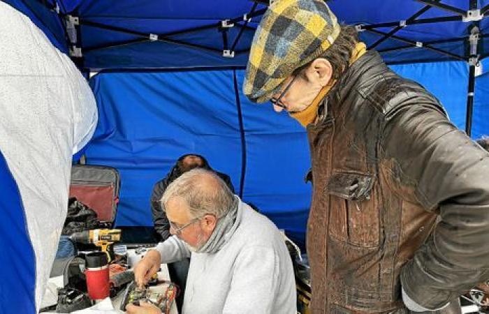 There was an air of celebration on the Penhars market on Wednesday December 18 in Quimper