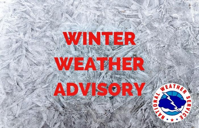 Winter Weather Advisory issued for Fond du Lac County while Winter Storm Warning issued for north of Fond du Lac