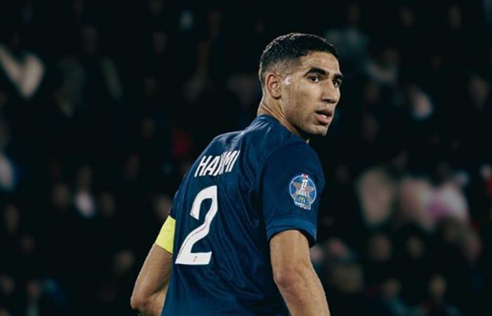 Achraf Hakimi sets a record at PSG