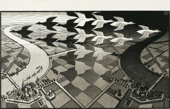 Exhibition in Toulouse: art with variable geometry according to Escher at the Bazacle