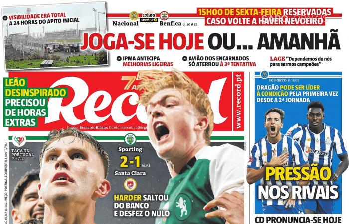 Press Magazine: Minimum services lion advances in the Portuguese Cup – News