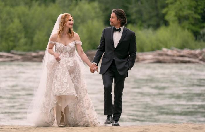 ‘Virgin River’: Behind the scenes at Mel and Jack’s big wedding