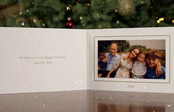 Kate and William didn’t worry about their greeting card