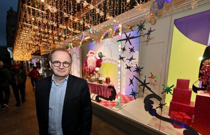 Our most beautiful Christmas windows: at the Galeries Lafayette, it was one of the designers of the costumes for the Paris Olympics who designed them