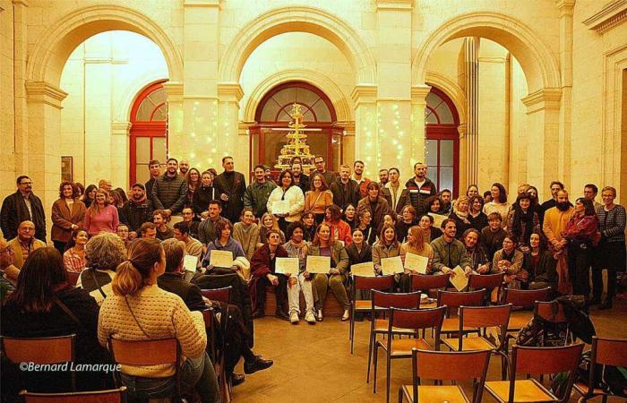 Graduation ceremony at the Bordeaux Philomathic