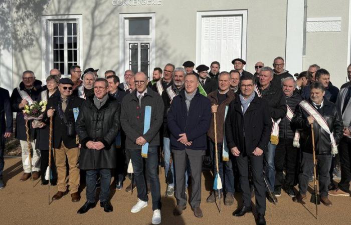 The Compagnons du Tour de France house inaugurated at Place de la Providence in Tarbes