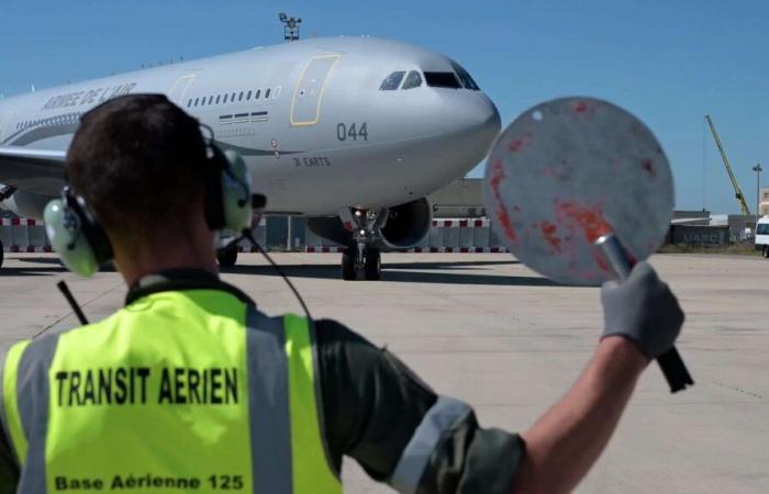 relief and rescue equipment left from Istres air base