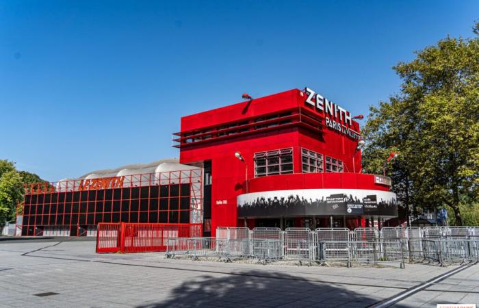 Ben Mazué in concert at the Zénith in Paris in April 2026