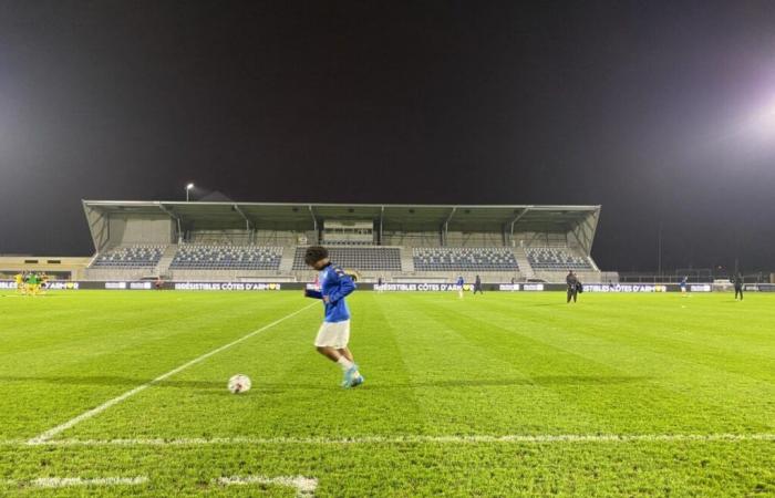 We know if Stade Briochin will be able to count on the new stand against Le Havre