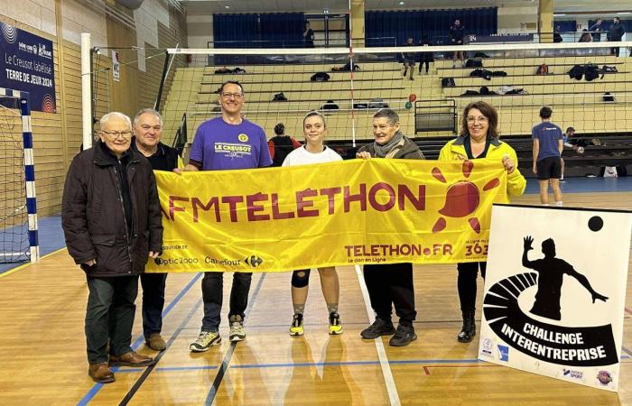 VOLLEYBALL: A solidarity inter-company Challenge for the Telethon… and Industeel and Framatome which take 1st place