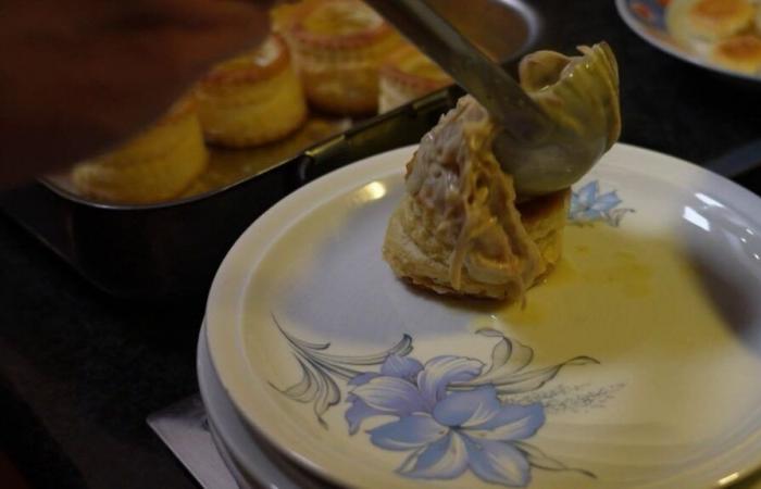 When vol-au-vent, a French dish, is exported to Belgium