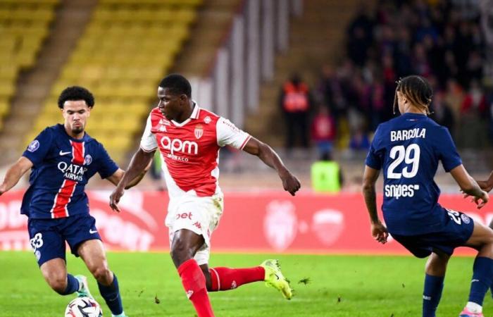 Football: PSG wins in Monaco, despite a goal from Embolo