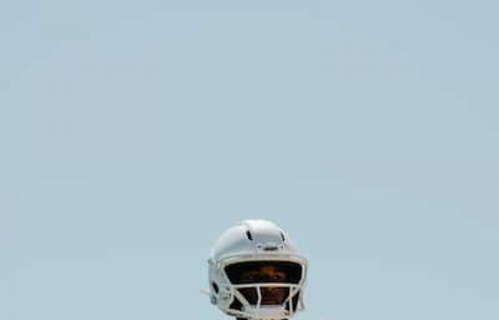 A local football helmet recognized in the United States