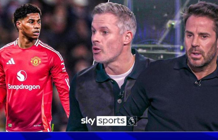 Marcus Rashford: Man Utd forward’s current situation discussed by Gary Neville, Jamie Carragher and Jamie Redknapp | Football News