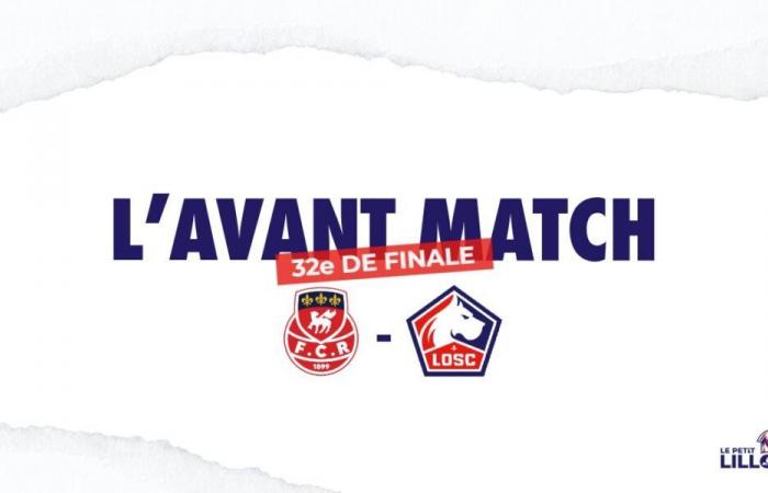 Coupe de France – 32nd: Pre-match information for FC Rouen 1899 – LOSC