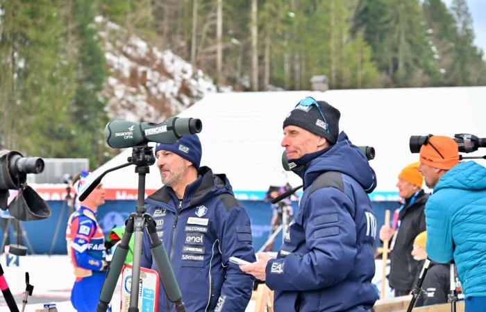 PHOTOGALLERY, Biathlon – Shots of the Italians training in Le Grand Bornand