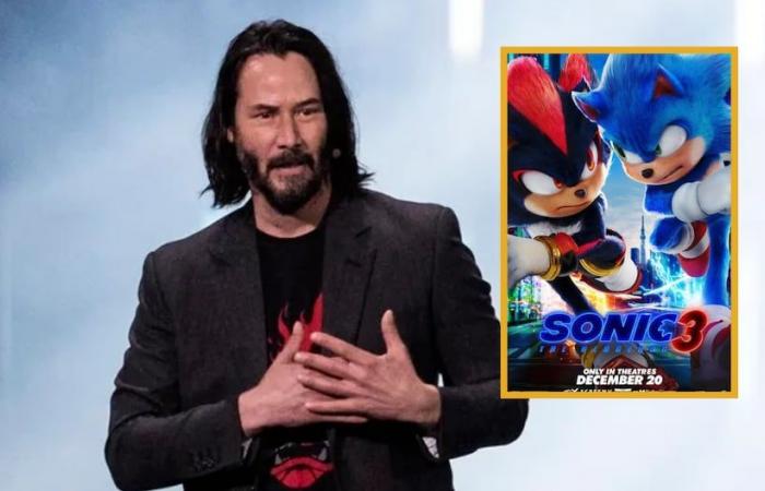 Keanu Reeves voices Shadow, the villain of “Sonic 3” attracted by his “energy” | Famous | Celebs | Cinema | Latest | TVMAS