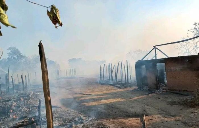 FIRES IN THE SOUTH-EAST – Four schools and houses burned in two towns