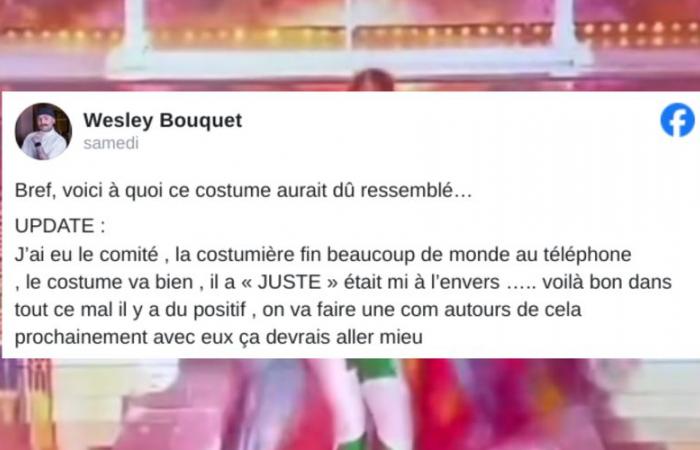 Regional costumes at Miss France: a candidate wore her outfit backwards, the designer reacts on social networks