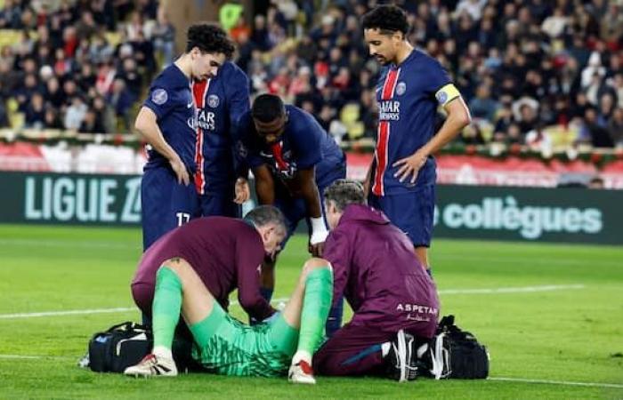 Clash with Singo, bad injury for Donnarumma in Monaco-PSG