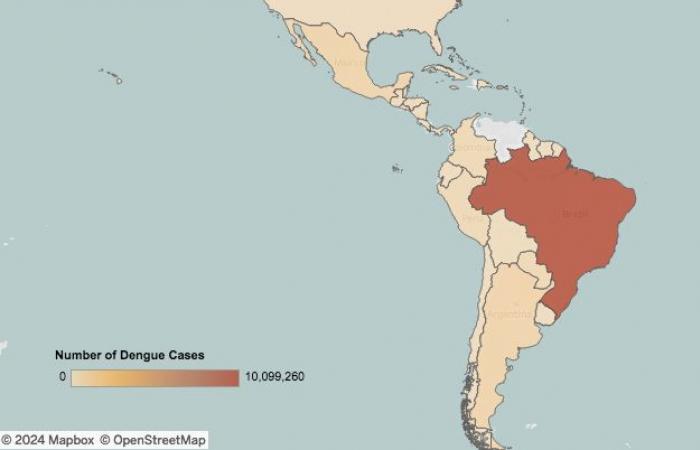 Dengue cases are growing in Latin America