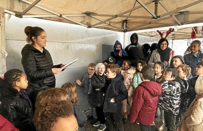 There was an air of celebration on the Penhars market on Wednesday December 18 in Quimper