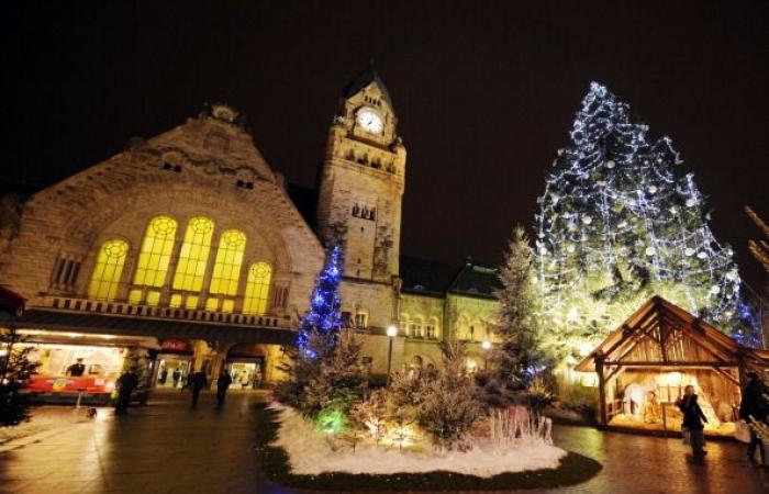 Metz: a crèche, installed in front of the station, victim of vandalism