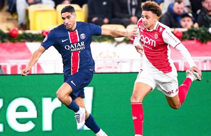 Achraf Hakimi still carries PSG at arm’s length, Ben Seghir scores for AS Monaco