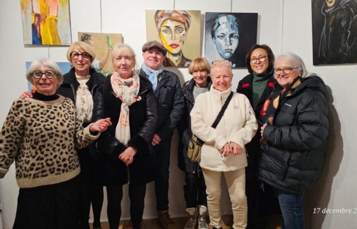 Albi: Eight painter friends gathered at Castelviel