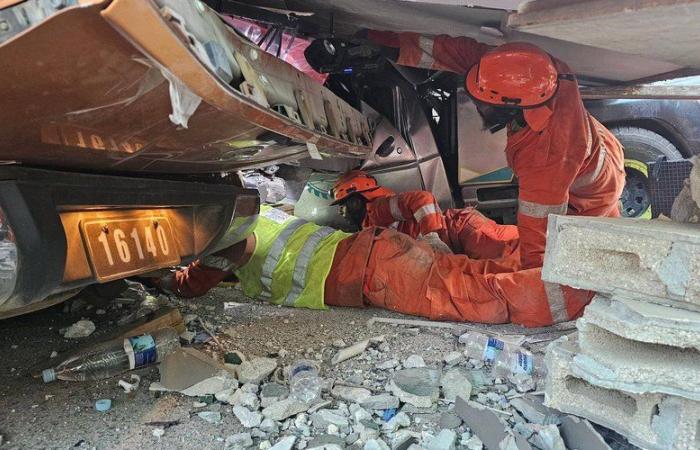 A Frenchman found dead under the rubble of a collapsed building in the city center during the Vanuatu earthquake