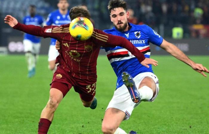 Sampdoria too fragile, Roma rages. Only Yepes saves the honor