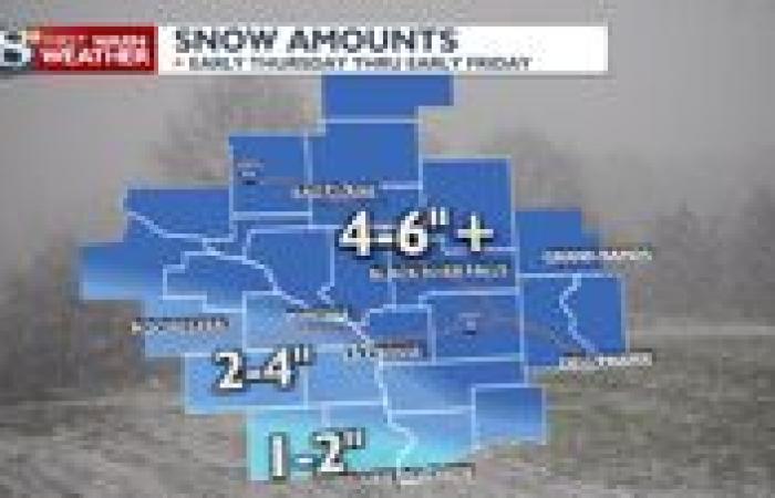 Alert Day conditions Today: Snow and Travel Impacts | Forecast