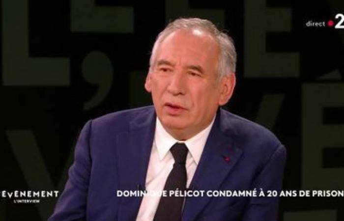 Government “before Christmas”, budget by “mid-February”… What to remember from the interview with François Bayrou in “L’Evénement” on France 2