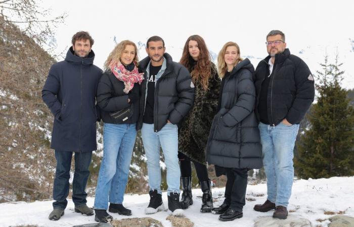 Pio Marmaï, Céline Salette, Camille Chamoux… The stars meet at the top of the Alps