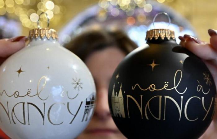 Meurthe-et-Moselle. The Vitrines de Nancy Christmas baubles are back in their chalet