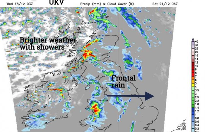 Windy and Cold for the final weekend before Christmas