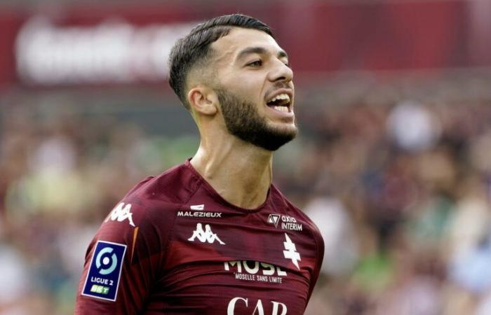 What is the rating of Georges Mikautadze, the former star of FC Metz?