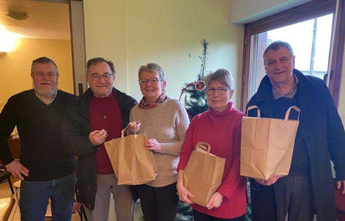 Christmas packages for inmates at the Blois remand center