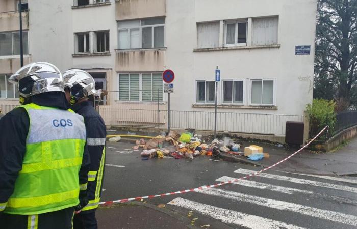 An apartment in downtown Périgueux hit by fire, no injuries