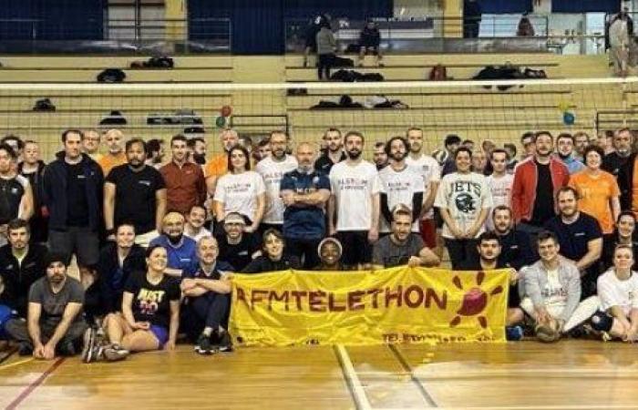 VOLLEYBALL: A solidarity inter-company Challenge for the Telethon… and Industeel and Framatome which take 1st place